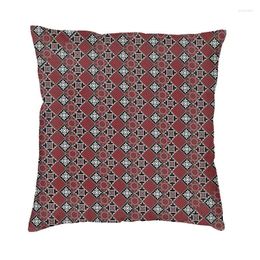 Pillow Luxury Pakistan Tradition Ajrak Print Cover Soft Throw Case Bedroom Decoration Pillowcase