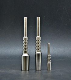 Mini Titanium Tip Collector Tip Titanium Nail Male Joint Micro NC Kit Inverted Nails Length 40mm Ti Nail Tips Hookah DHL 1986502108