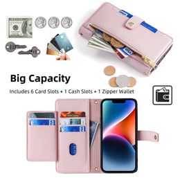 Designer Wallet iphone case Phone Case iphone bag Card Slots with straps Crossbody for iphone 15 14 13 12 11 Pro Max XS XR 7 6 6 6s Plus SE SE3 Flip Cover