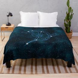 Blankets Childe/Tartaglia Constellation - Genshin Impact Throw Blanket Luxury Moving