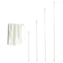 Shower Curtains 30-90cm Multi Purpose Spring Loaded Extendable Curtain Pole Tension Rail Net Voile Rods
