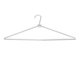 1pc Portable Foldable Hanger Aluminum Alloy Clothes Rack For Travel Household Dormitory Coat Hangers Folding Hangers6460634