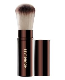 Hourglass Retractable Foundation Cosmetic Brush Genuine Quality Synthetic Face Blush Highlighting Creamy Powder Single Makeup Brus7695676