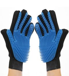 Pet hair glove Comb Pet Dog Cat Grooming and Cleaning Glove Deshedding Hair Removal dog Brush Promote Blood Circulation7974092
