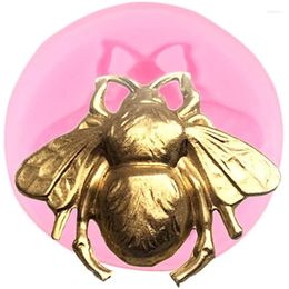 Baking Moulds Bee Silicone Mold Cupcake Topper Fondant Molds Cake Decorating Tools Chocolate Gumpaste Candy Making Mould