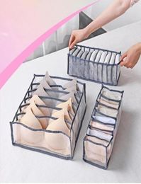 Storage Drawers Underwear Box With Compartments Socks Bra Underpants Organizer Divider Cabinet Drawer5046385