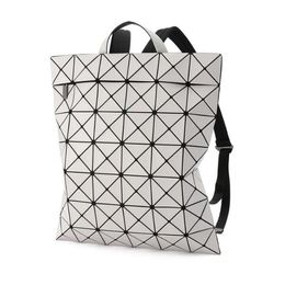 Realfine888 Bags 5A BB41 BaoBao Iseymiyake Flat Pack Tote Backpack Handbags For Women with Dust bag