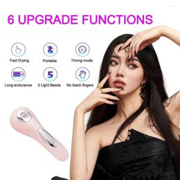 Nail Dryers Handheld Uv Led Lamp For Nails Drying Rechargeable Mini Manicure Dryer Gel Portability Art Tool