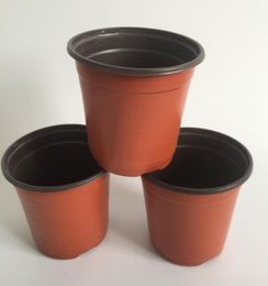 D11XH10CM double Colour tub Calibre corrosion resistance postoral plastic flower pots plastic Nursery pots Garden Pots1952967