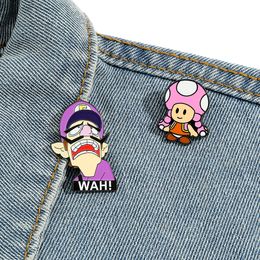 Childhood game funny dragon characters enamel pin Cute Anime Movies Games Hard Enamel Pins Collect Metal Cartoon Brooch Backpack Hat Bag Collar Lapel Badges