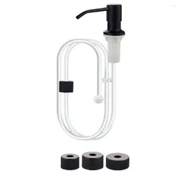 Liquid Soap Dispenser Capacity Efficient Easy To Use Kitchen Sink Large Package Content