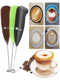 Electric Milk Frother With Whisk Handheld Maker for Coffee Egg Latte Cappuccino Chocolate Matcha Drink Mixer Blender38472227692812