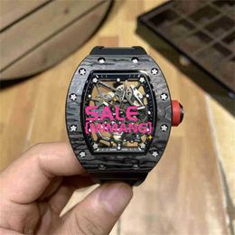 Original 1to1 ZF Factory Rm Milles Original 1to1 Top Quality Wristwatch Mechanical Watch Watches Designer Mechanics Business Leisure Carbon FibBP2H W6T1