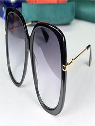 Retro fashion design sunglasses 0511S square plate frame classic metal temples generous and simple style outdoor uv400 protection 9413866