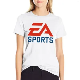 Women's Polos EA Sport Merchandise T-shirt Lady Clothes Plus Size Tops Cute Summer Blouses 2024