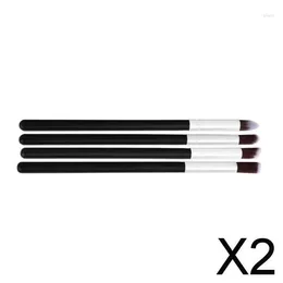 Makeup Brushes 2x4 Pieces Cosmetic Tool Eyeshadow Foundation Blending Set #2