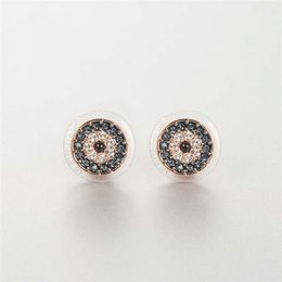 Designer Jewellery Charm Pair Devils Female Trkiye Blue Devils Eye Earrings Female Women's holiday gifts, proposal gifts