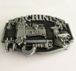 1 Pcs Machinist Tools Buckle Hebillas Cinturon Men039s Western Cowboy Metal Belt Buckle Fit 4cm Wide Belts6835339