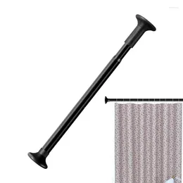 Shower Curtains Bar Heavy Duty Stainless Steel Tension Rods Adjustable Bathroom Spring