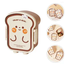 Dinnerware Lunch Box Wear-resistant Container Office Accessories Kids Containers Children Heated Supply Bread Accessory