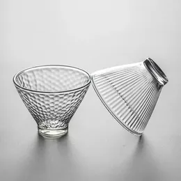 Teaware Sets Creative Heat-resistant Glass Tea Cup Set Teacup Porcelain Mug Cute Cups Teacups Vintage Bowl Bone China