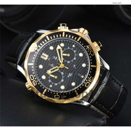 OMG Watch 2024 Yeni Marka Orijinal Business Men Klasik Yuvarlak Case Quartz Watch Wristwatch Saat - Günlük A41 9DA için Önerilen Bir Saat