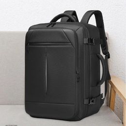 Backpack Men's Shoulder Bag Business Multifunctional Expansion 17 Inch Computer Travel Runaway