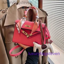 Counter Original 1:1 Hremms Kelyys Tote Bags Womens Bag New Bags Fashion Colour Mini Large Capacity Handbag Single Shoulder with Real Logo S3lf