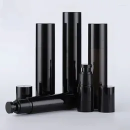 Storage Bottles 500pcs 30ml Plastic Spray Cosmetic Bottle Travel Liquid Black Airless Pump Vacuum Container