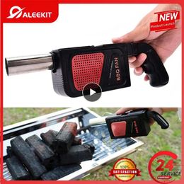 Tools Outdoor Camping Handheld Electric Cooking BBQ Barbecue Fan Air Bellows Blower It Is Easy To Hold With A Comfortable Grip Cable