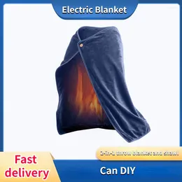 Carpets Heating Blanket Winter USB Heated Shawl Pad Warm Body Knee Mattress