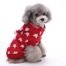 Dog Apparel Pet Accessories Clothes Winter Christmas Hat Warm Sweater Suitable For Chihuahua Knitwear Puppy Clothing Supplie