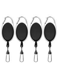 Retractable Key Chain Reel Badge Holder Fly Fishing Zinger Retractor with Quick Release Spring Clip Fishing Accessories5171170