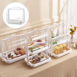 Plates Handheld Bread Storage Box Infant Dishes Baby Container