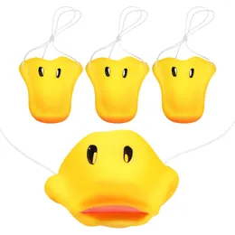 Gift Wrap Duck Bill Beak Nose Funny Yellow Animal Snout Fancy Costume Masquerade Masks