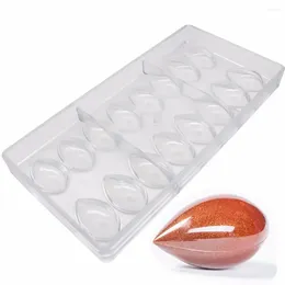 Baking Tools Lotus Chocolate Mould Olive Shaped Polycarbonate Mould 3D Candy