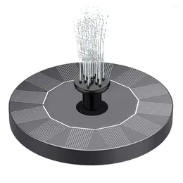 Garden Decorations Water Fountain DC 5.5v/85mA Outdoor Pond Floating Easy To Install 1.2W Home Decor