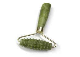 Manual Jade Face Massage Roller Facial Foot Hand Neck Shoulder Massager Relaxation Pain Relief Health Care Acupressure Point Thera7333696