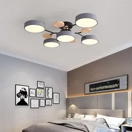 Chandeliers Modern 3 Different Colors LED Chandelier Suitable For Living Room Bedroom El Study Home Decoration Indoor Lighting
