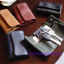Counter Original 1:1 Hremms Kelyys Tote Bags Small Change Multifunctional Leather Keycase Mini Large Capacity Zipper Soft Cowhide with Real Logo