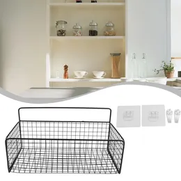 Kitchen Storage Basket Exquisite Barbed Wire With Sturdy Load Bearing Capacity Perfect For Fruits And Books