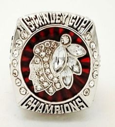 Newest Men fashion Jewellery 2013 Blackhawks ship ring alloy sports fans collection souvenirs Christmas friend gift4431396