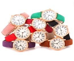 New Arrival Small Dial women dress watches retro leather female clock women039s fashion mini design wristwatches clock9013127