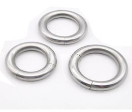 Magnetic Metal Cock Rings For Men On The Dick Stainless Steel Penis Ring Adult Sex Toys Cockring Scrotum Ball Stretcher Weights Y11417306