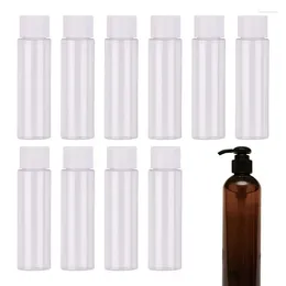 Storage Bottles 30ml Shampoo Refillable Bottle Travel Dispenser For Shower Gel Cleansing Oil Salon Hair Coloring Styling Tool