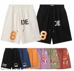 Designer Shorts Depts Knee Length Mens Summer Running Fitness Sports Jogging Gym Cotton Sweat Absorption Women Clothing Loose Size S-xl 0U8E