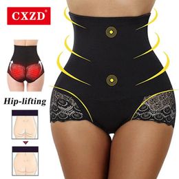 CXZD Compression Control Panties Sexy Womens Shaper Underwear Butt Lifter Slim Tummy Body Waist Trainer 240428