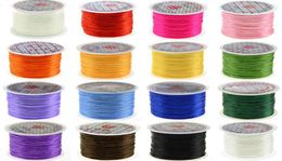 Transparent Clear Strong Stretchy Crystal Elastic Beading Line Cord Thread String For DIY Necklace Bracelet Jewelry Making Wholesa7211681