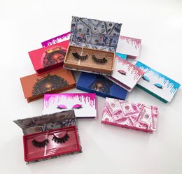 Magnetic Lashes Box with eyelash tray 3D Mink Eyelashes empty Boxes False Eyelashes Packaging Case Trays8093448