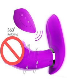 Female butterfly Dildo Vibrator USB Wireless Remote Control Vibrators For Women Adult Sex Toys Swing Vibrating G Spot Stimulator B4083438